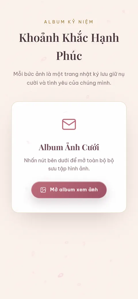 Album ảnh cưới — ảnh chụp từ theme thật của Duyên Ký